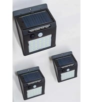 Güneş Enerjili Bahçe Lambası Solar Gece Aydınlatma Sensörlü Lamba