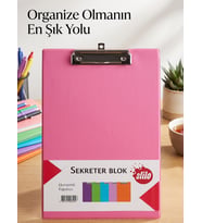 Sekreterlik Kapaksız A4 Lila 311