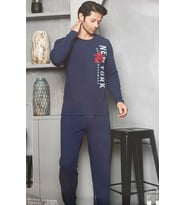 Erkek Lacivert Pijama Takımı