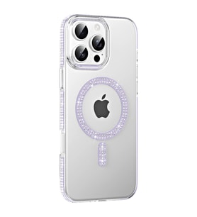 Joko Apple İphone 16 Pro Max Move Taşlı Magsafe Kapak - Lila