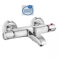 Eca Krom Termostatik Banyo Bataryası 102102340 Duş Seti Hariçtir