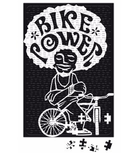 Bike Power Branco Puzzle 240 Parça Yapboz
