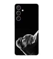 PrintiFy Samsung Galaxy A36 ile Uyumlu Köpek 1 Kamera Korumalı Şeffaf Kılıf