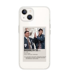 Iphone 14 Uyumlu Brooklyn 99 Tasarımlı Şeffaf Telefon Kılıfı