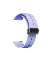 Samsung Galaxy Watch 46mm Uyumlu 22mm Kordon Silikon Metal Mıknatıslı Toka Zore KRD-84 Kayış