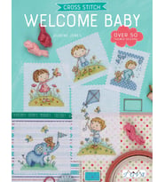 Cross Stitch: Welcome Baby: Over 50 Themed Designs (Krem)