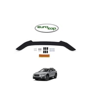 Subaru Xv Ön Kaput Koruma Rüzgarlığı 3mm Akrilik (Abs) Parlak Siyah Deflektör 2012-2016