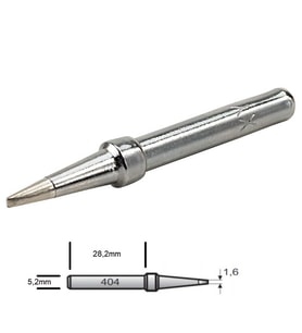 Xytronic 404 1,6mm Havya Ucu (solomon sr 965-968 ile uyumludur)