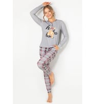 DoReMi Bayan Pijama Takımı (Gri)