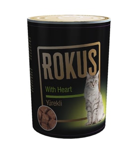 Rokus Yürekli 410 G. Kedi Konserve Maması