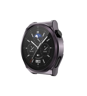 Huawei Watch GT 3 Pro 46mm Uyumlu Zore Watch Gard 02 Koruyucu Silikon (Gri)