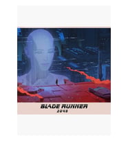Blade Runner Poster Tablo Ahşap Poster Dekoratif