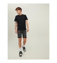 Jack & Jones Erkek Jean Sort Rick Original Shorts Siyah Şort 12201627-02