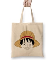 Luffy - One Piece Bez Çanta Uzun Saplı
