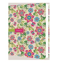 DEFFTER DAPHNE / SPRING 16.5x23,5 SERT KAPAK ÇİZGİSİZ DEFTER 96YP.