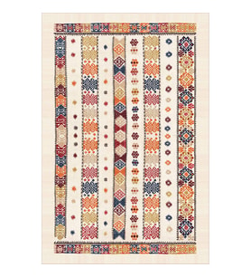 Rovigo Home Dijital Baskı Yıkanabilir Kaymaz Taban Salon Halısı Ve Yolluk RV133-FNL438 (Bej)