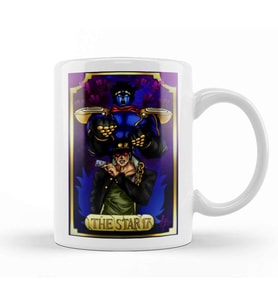 Jotaro Kujo The Star Platinum Kupa Bardak Porselen