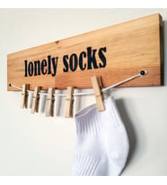 Lonely Socks - Kayıp Çorap askısı
