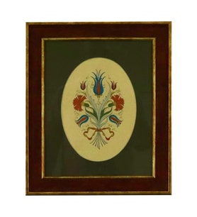 e38 EL İŞÇİLİĞİ TEZHİP TABLO  33 x 39 cm - 5950