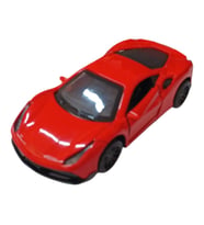 Çek Bırak Metal Araba - 4311B - Kırmızı