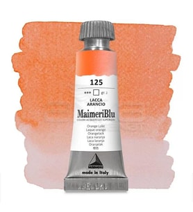 Maimeri Blu Tüp Sulu Boya 12 ml S2 No:125 Orange Lake