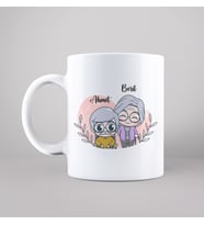 Yaşlı Çift Kupası Kişiye Özel