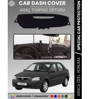 DACIA LOGAN 1 (2004-2012) Torpido Örtüsü Ön Göğüs Koruma Torpido Koruma Çatlamayı Engeller Tam Uyum