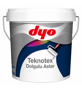 Dyo Teknotex Dolgulu İç Dış Astar 7.5 Lt Beyaz