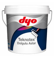 Dyo Teknotex Dolgulu İç Dış Astar 7.5 Lt Beyaz