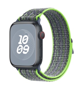 Microsonic Apple Watch SE 2022 44mm Kordon Terra Sport Loop Yeşil (Yeşil)