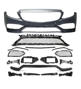 Mercedes C Serisi W205 C63 Amg Ön Tampon Set 2015-2020 Arası Uyumlu 1.Model