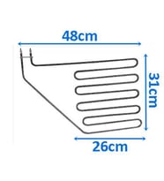 Sauna Rezistansı 3000Watt (Metal)