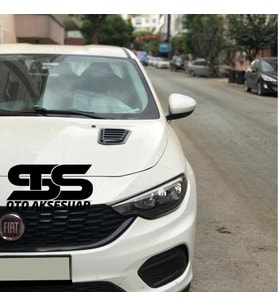 Fiat Egea Uyumlu Piano Black Kaput Üstü Havalandırma Izgarası