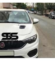 Fiat Egea Uyumlu Piano Black Kaput Üstü Havalandırma Izgarası