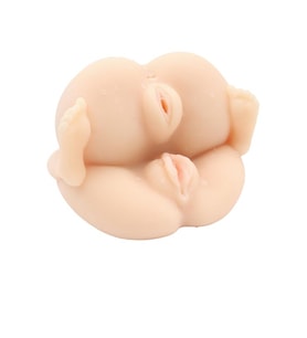 QuadTouch – 4 Girişli Gerçekçi Çiftli Mastürbatör (1 KG)