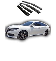 honda civic fc5  2016.2021 uyumlu 4.lü mugen cam rüzgarlığı