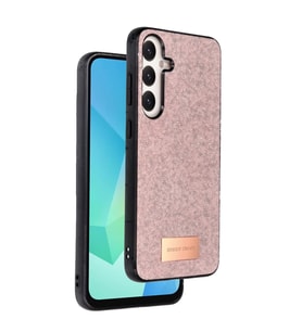 Onegif Samsung Galaxy A56 Bright Simli Kapak - Pembe