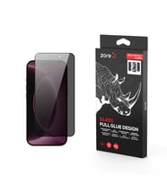 Apple iPhone 18 Pro Zore Rika Premium Privacy Temperli Cam Ekran Koruyucu