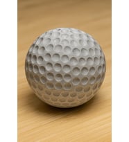 Gerçekçi Golf Topu Modeli – 3B Yazdırılabilir