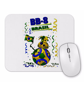 BB-8 Brasil  Star Wars Mouse Pad