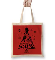 Goonies Christmas Tree Silhouette Bez Çanta Uzun Saplı