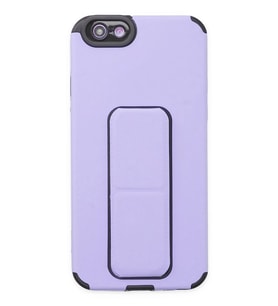 iPhone 6 Kılıf Mega Standlı Silikon - Lila