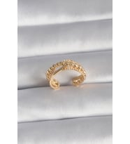 Pirinç Gold Renk Kadın Yüzük
