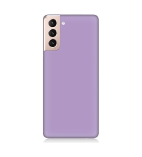 Samsung Galaxy S21 Plus Kılıf Kamera Korumalı Silikon Rubber Arka Kapak (Lila)