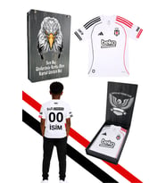 ORJİNAL LİSANSLI ADİDAS BEŞİKTAŞ FORMA 25-26 SEZON BEYAZ ÇOCUK FORMASI KİŞİYE ÖZEL