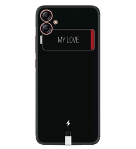 Samsung Galaxy A05 Kılıf Resimli Desenli Baskılı Silikon My Love 1402