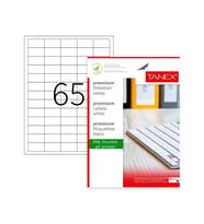 Tanex Laser Etiket Kod 2165 38.1mm x 21.2mm