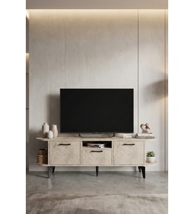Northcity Mira TV Sehpası Suntalam Ekru 160x35 cm