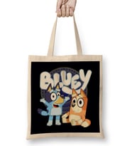 Bluey And Bingo 02 Bez Çanta Uzun Saplı