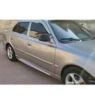 Hyundai Accent Admire Yan Marşpiyel Seti Mat Siyah Plastik 2 Adet 2000-2006